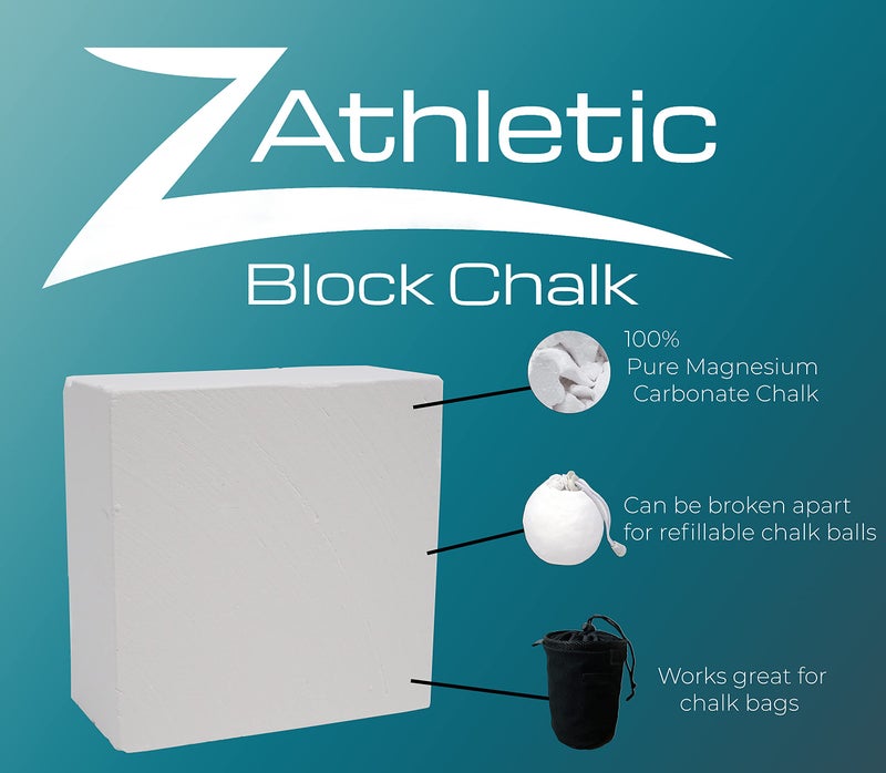 Z-Athletic Z Athletic 8 Blocks of 2oz Chalk Total 1lb for Gymnastics, Weightlifting, Rock Climbing, Crossfit - Image 2